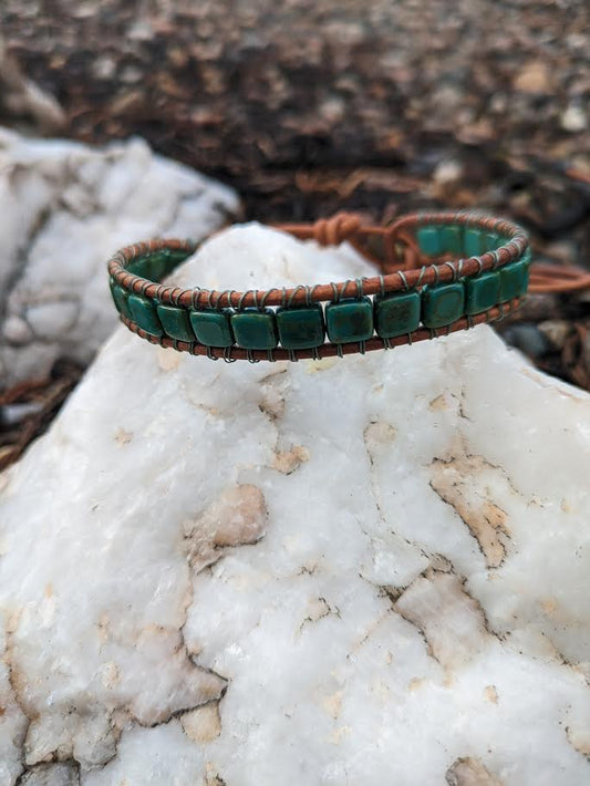 Turquoise Waters Bracelet | BwithNature Designs