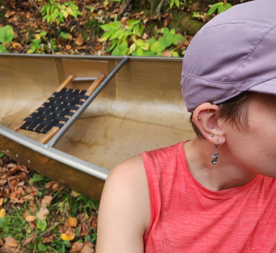 Trail-Tested Adventure Earrings | Blue Lace Agate