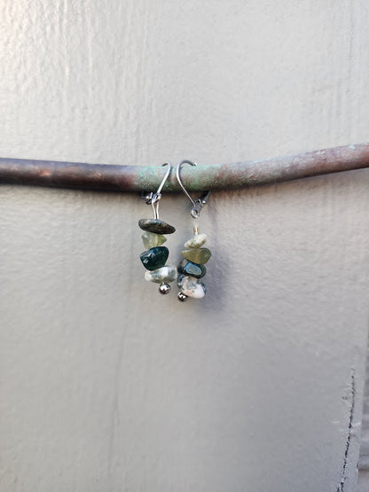 Trail-Tested Adventure Earrings | Moss Agate