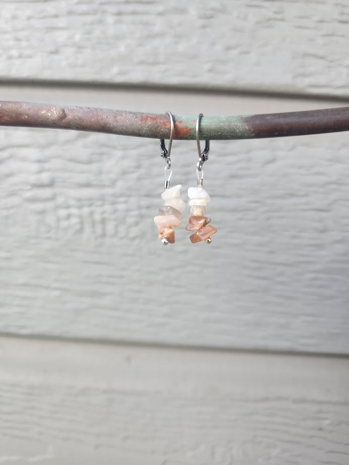 Trail-Tested Adventure Earrings | Moonstone