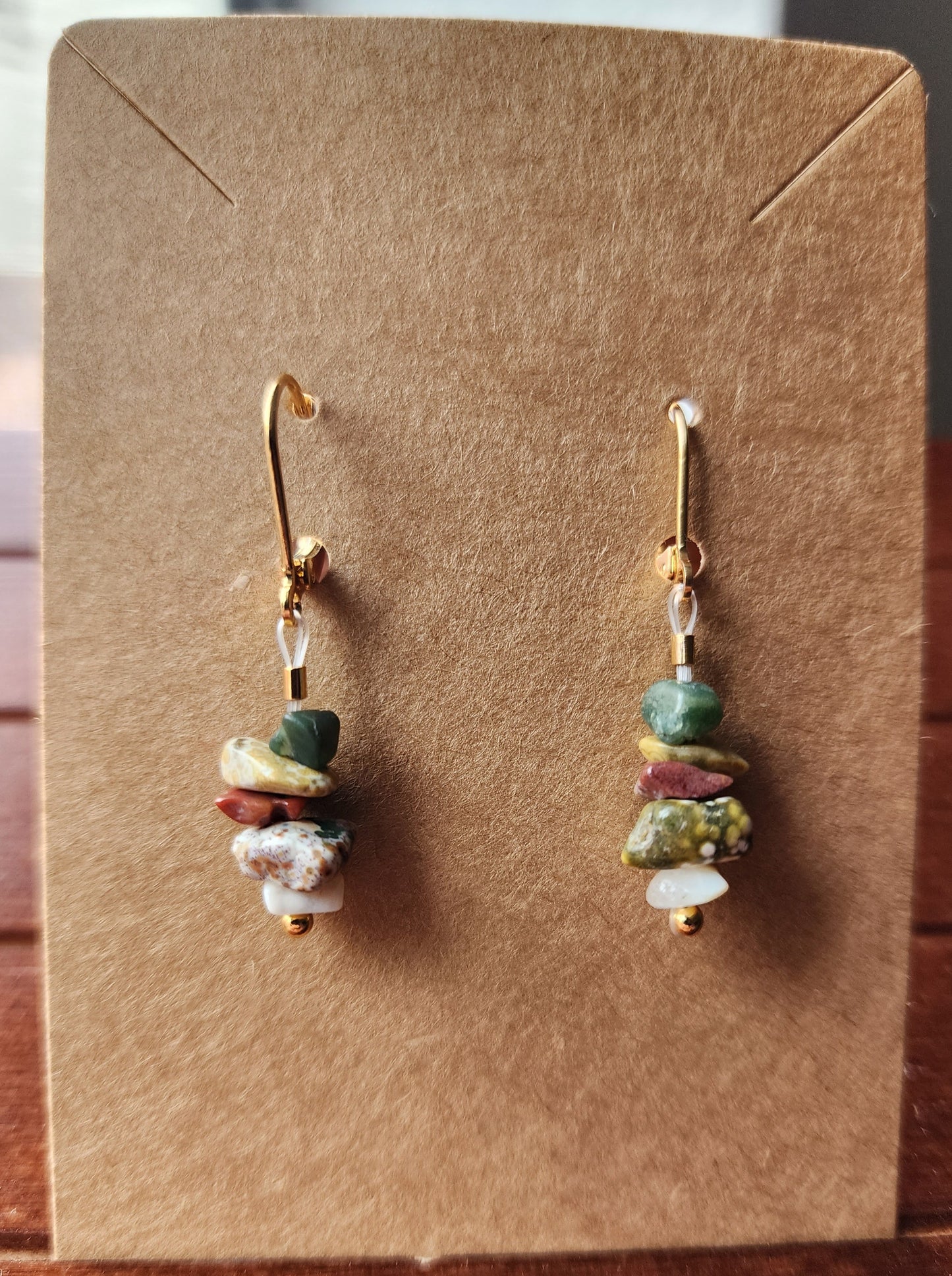 Trail-Tested Adventure Earrings | Ocean Jasper