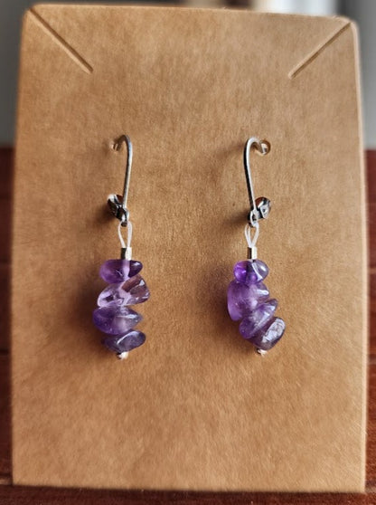 Trail-Tested Adventure Earrings | Amethyst