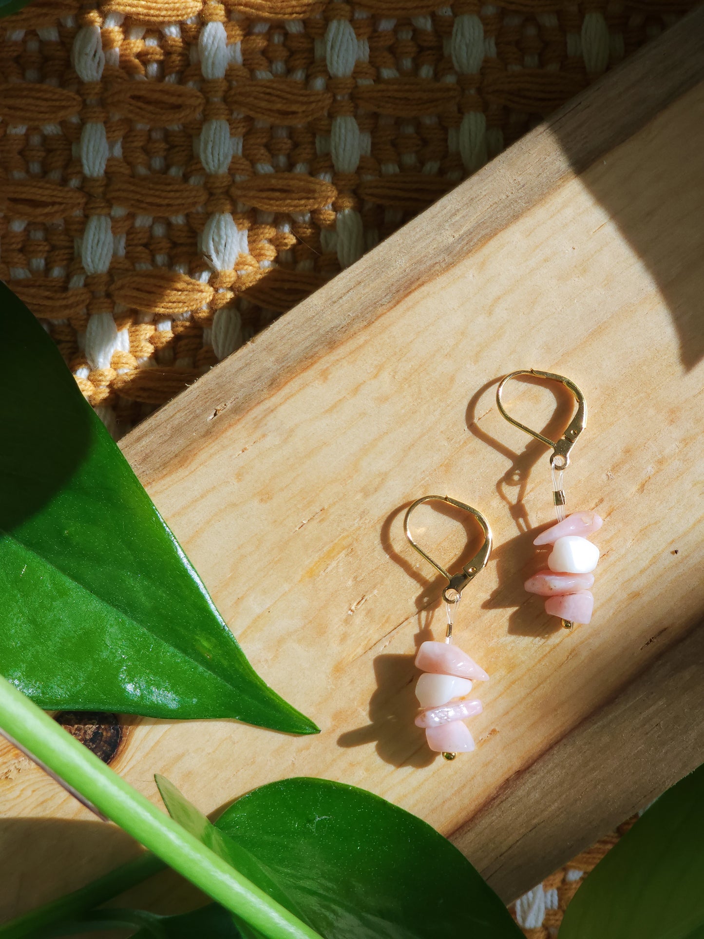 Trail-Tested Adventure Earrings | Pink Opal