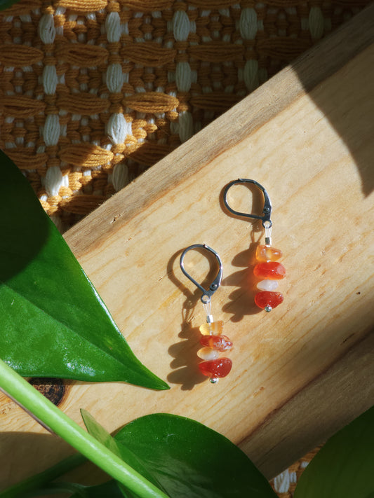 Trail-Tested Adventure Earrings | Carnelian