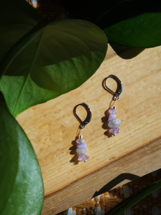 Trail-Tested Adventure Earrings | Lavender Jade