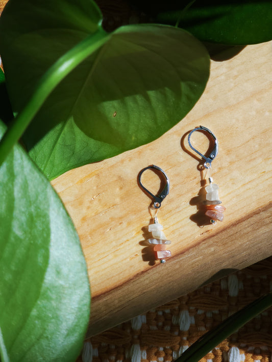 Trail-Tested Adventure Earrings | Moonstone