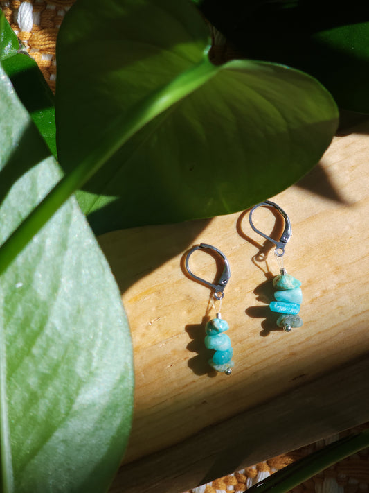 Trail-Tested Adventure Earrings | Amazonite