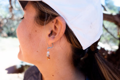 Trail-Tested Adventure Earrings | Moonstone