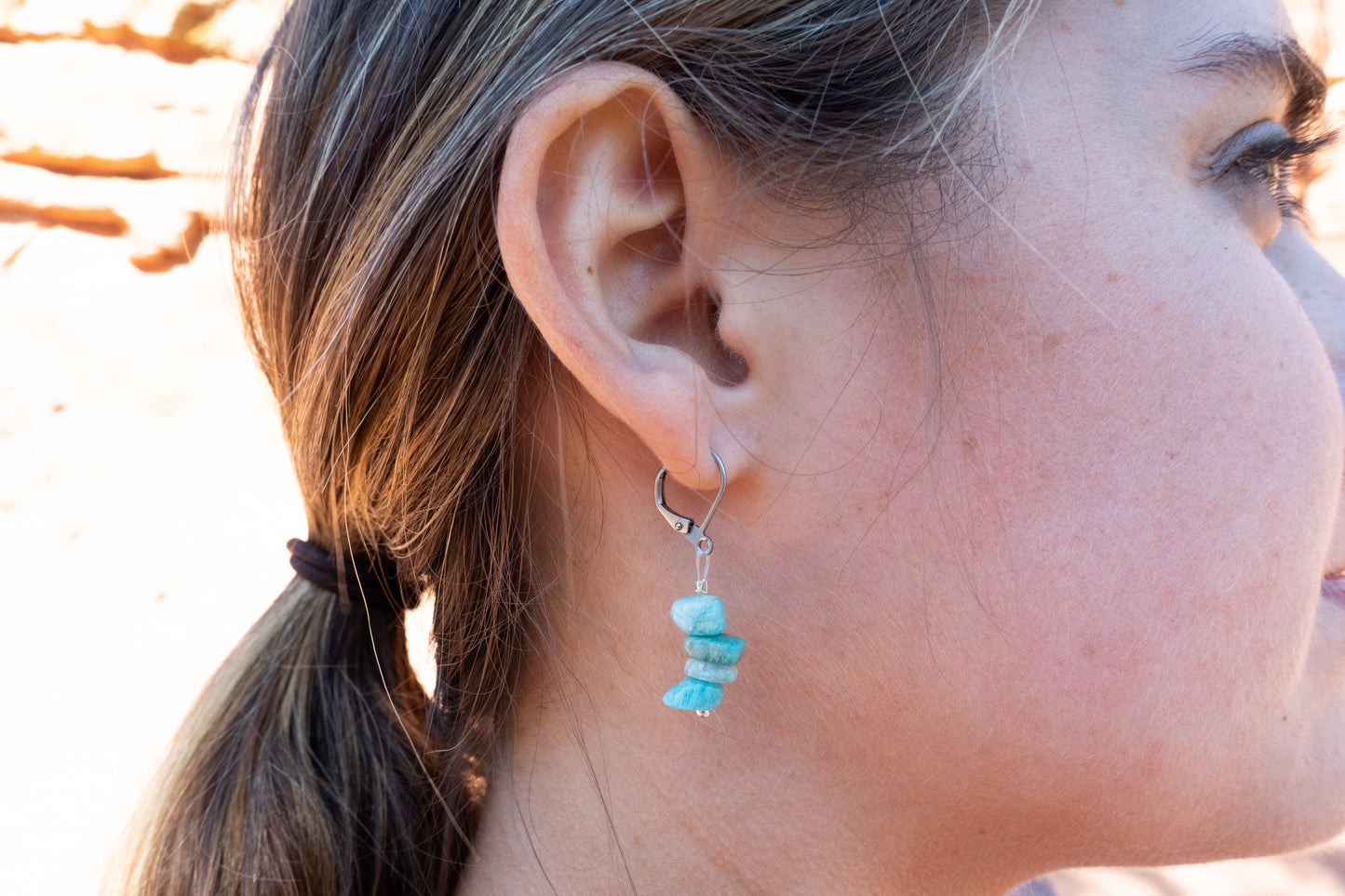 Trail-Tested Adventure Earrings | Amazonite