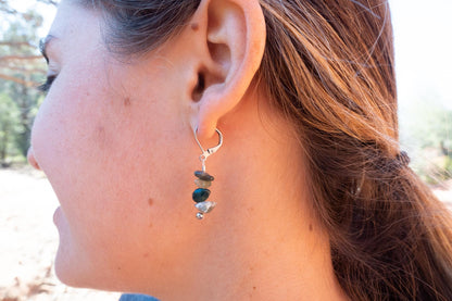 Trail-Tested Adventure Earrings | Moss Agate